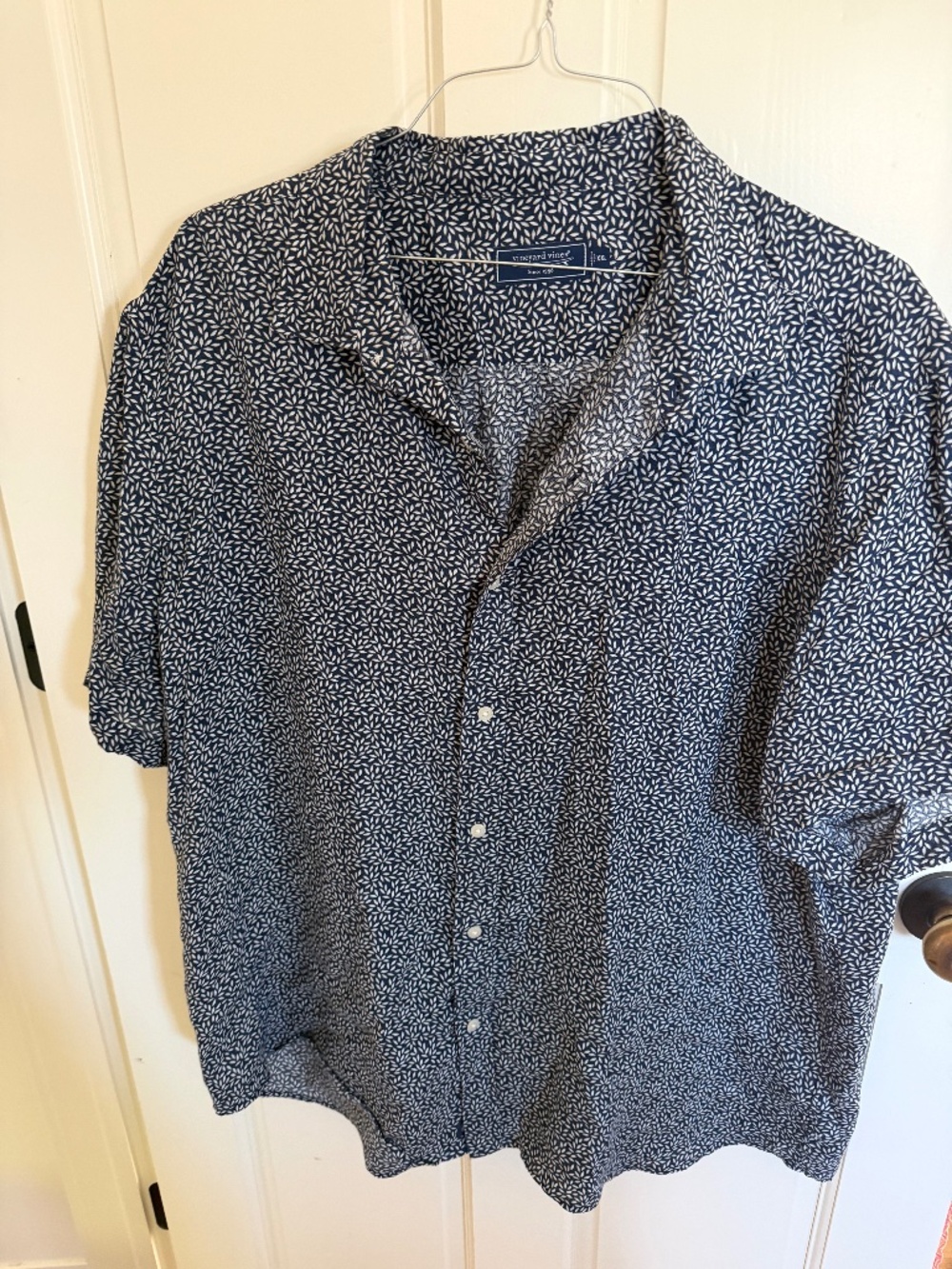 Vineyard vines short sleeve linen shirt